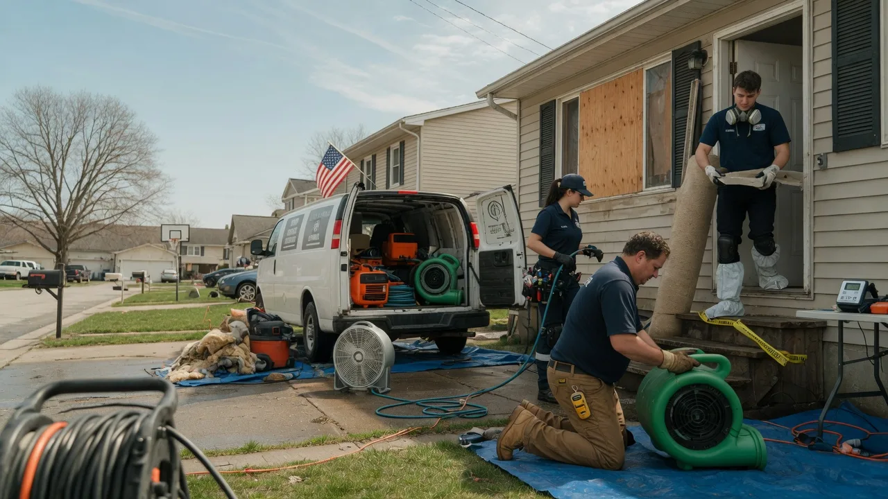Water Damage Restoration in Casselton, ND near me